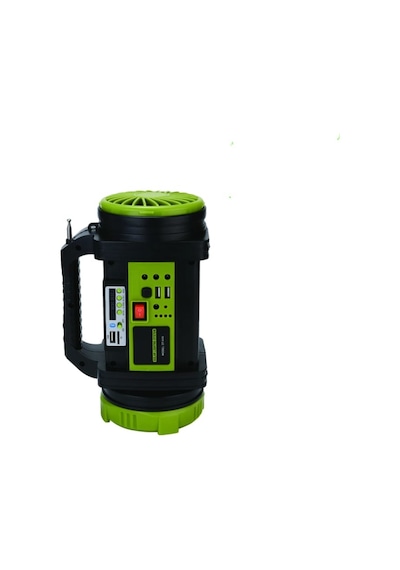 Wıson Ws-5683 Şarjlı 30w Solar Şarjlı Ev Aydınlatma Seti Ra Ve Fan Powebank