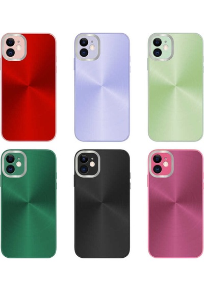 Apple Uyumlu iPhone 11 Kılıf Kamera Korumalı Sert Zore Desa Kapak