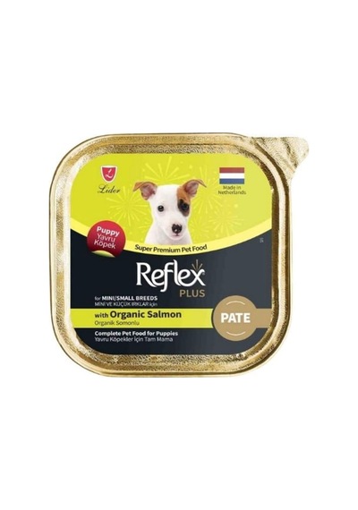 Plus Pate With Salmon Mini Küçük Irk Yavru Köpek Maması 85 Gr Tekli Paket