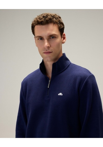 Ellesse 5wm1603-nv Erkek Yarım Fermuarlı Sweat Lacivert