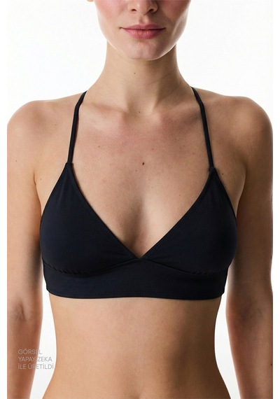 Penti Si Yah Bralet Bikini Üstü Siyah
