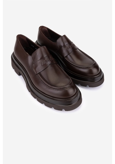 Valmenti Erkek Hakiki Deri Kahverengi Loafer Ayakkabı 886 2792 Erk Ayk Sk25-26 Kahve Dr Kahverengi