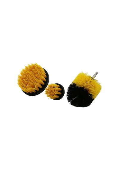Go İthalat 3pcs Matkap Uçlu Fırça Seti