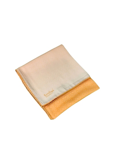 Mim Eşarp Emilya Rayon Degrade Eşarp 90x90 Cm Açık Gold