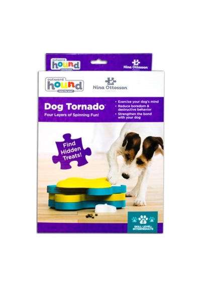Dog Tornado İnteractive Puzzle Köpek Zeka Oyuncağı Ve Mama Kabı