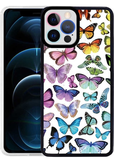 Apple Uyumlu  iPhone 12 Pro Max Kılıf Zore M-Fit Desenli Kılıf