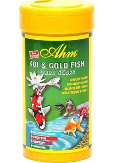 Balık Yemi Koi Goldfish Geen Sticks 250 Ml