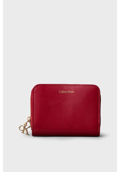 Calvin Klein Deri Logolu Cüzdan Lv04f1075gxll Bayan Cüzdan Lv04f1075g Xll Bordo
