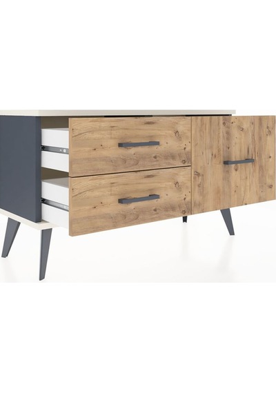 Arges Şifonyer 3 Raflı 88x30x48 Antrasit-aytaşı/çam Aytaşı/çam Arges Şifonyer 3 Raflı 88x30x48 Antrasit-aytaşı/çam Aytaşı/çam
