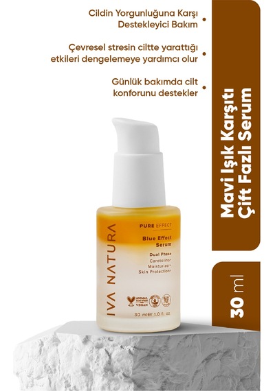 Iva Natura Mavi Işık Karşıtı Cilt Bakım Serumu 30 ML