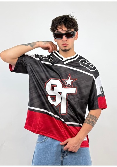 Zaee Saint Tears 66 Oversize Hocjky Jarsey Forma Çok Renkli