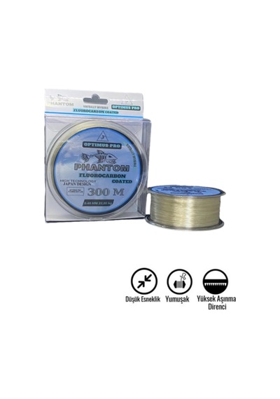 Fluorocarbon Coated Hayalet Phantom 300 Metre Görünmez Misina