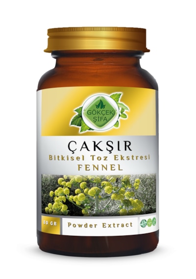 Gökçek Şifa Çakşır Kökü Toz Eki 80 G