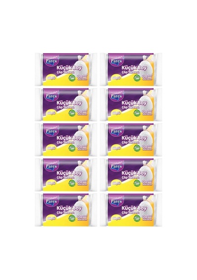 Küçük Boy Çöp Torbası 30'lu 10 Adet