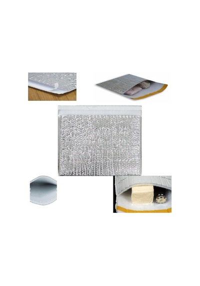 Soğuk Zincir Torbası Cool Mailer 35 X 35 X 5 Cm 10 Adet Çok Renkli