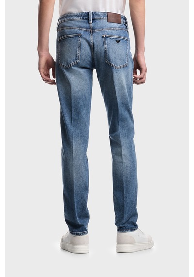 Emporio Armani Erkek Kot Pantolon Em000668 Af22251 Mb002 Mavi Mavi