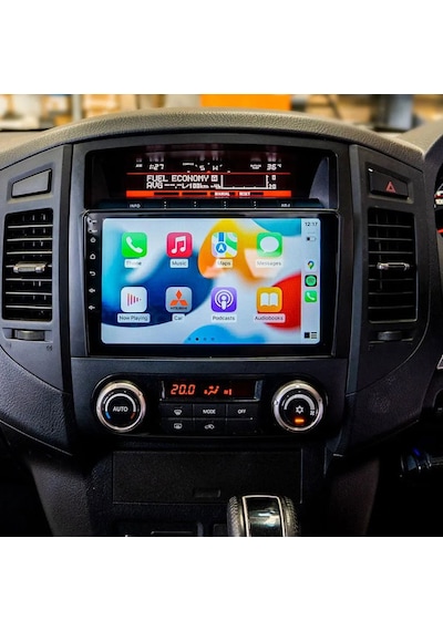 Mitsubishi Pajero Araç Multimedya Android Ekran Carplay Double Teyp 4+64 9" 07-17 Black Blueway