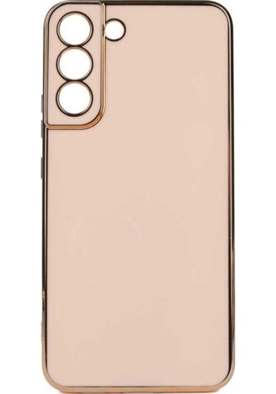 Samsung Uyumlu Galaxy S22 Plus Kılıf Zore Bark Kapak Rose Gold