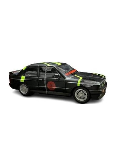 Hobbiez World Bmw M3 E-30 1988 Die-cast Siyah 1/24 Model Araba