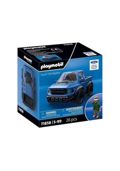 Playmobil X Ford F-150 Raptor Mt 71858 Çok Renkli