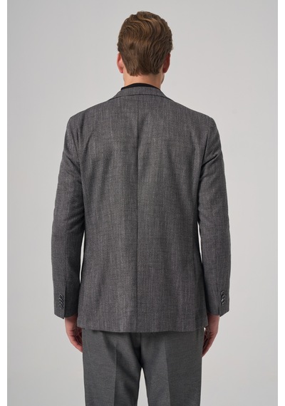 Morven Erkek Siyah Poliviskon Trend Desenli Dynamic Fit Mono Yaka Ceket 26ks002005001 Siyah Morven Erkek Siyah Poliviskon Trend Desenli Dynamic Fit Mono Yaka Ceket 26ks002005001 Siyah