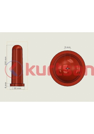 Kurtsan Buzağı Süt Kovası Emzik Ucu - Mp01160