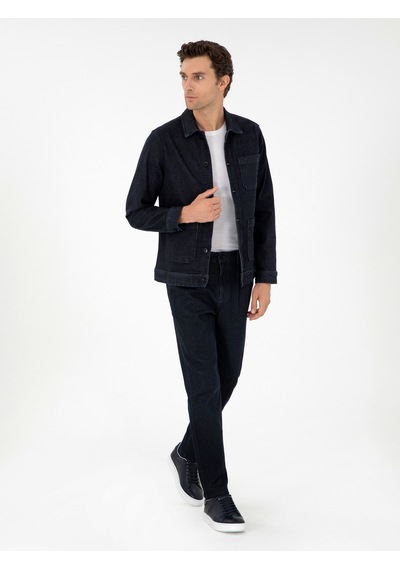 Cacharel Erkek Koyu Lacivert Pantolon Jean 50290517-vr100