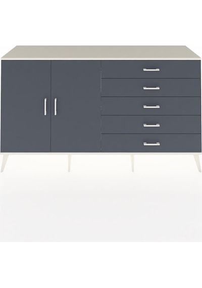 Hyperion Konsol 4 Raflı 5 Çekmeceli 2 Kapaklı 176x44x99 Aytaşı-antrasit Aytası/antrasıt - Aytası Hyperion Konsol 4 Raflı 5 Çekmeceli 2 Kapaklı 176x44x99 Aytaşı-antrasit Aytası/antrasıt - Aytası