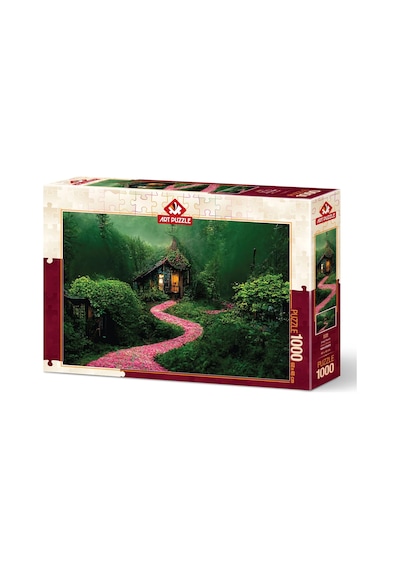 Derin Orman Tablo Tadında Yetişkin Puzzle/Yapboz 1000'parça