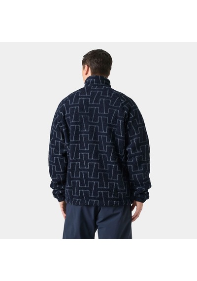 Helly Hansen Panorama Printed Pile Snap Mont Erkek Polar-34593 Lacivert