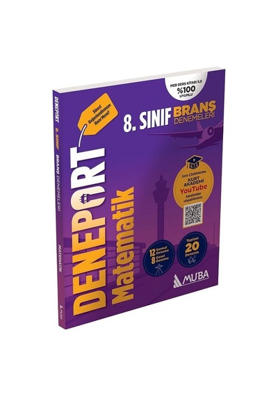 2027 Muba 8. Sınıf Matematik Deneport Maarif Modeli 20 Deneme