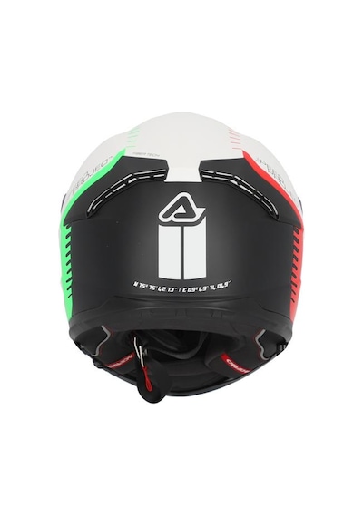 Acerbis Krapon 22-06 Kask Beyaz Yeşil Beyaz - Yeşil
