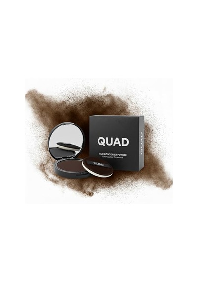 Saç Kapatıcı Pudra, Kahverengi, Unisex Saç Ve Sakal Dolgunlaştırıcı, Doğal Görünüm, 10gr