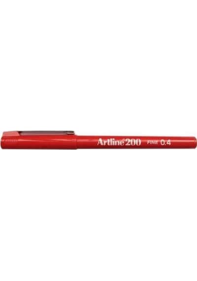 Artlıne 200 Fınelıner Kalem 0.4 Ek 200 Koyu Kırmızı