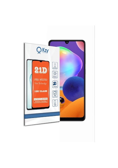 Samsung Uyumlu Galaxy A31 Tam Kaplayan 21D Temperli Ekran Koruyucu Cam (501174040) 20 Tl Fark Ile Apple  iPhone Hızlı Şarj Kablosu