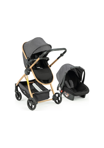 Quard Promax Travel Sistem Bebek Arabası Gold-antrasit B6d76d36124n1-3