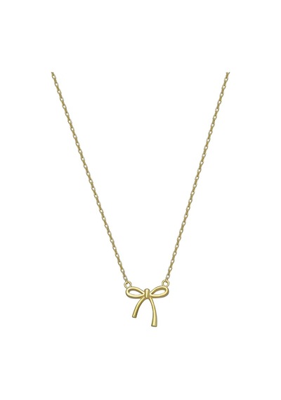 Fiyonk Kolye 718017 Gold Gümüş