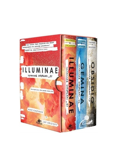 Illumınae Dosyaları Serisi Kutulu Özel Set 3 Kitap Ciltli