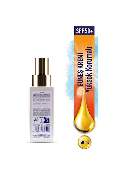 Eda Taşpınar Mineral Dark Spot Koruyucu Yüz Güneş Kremi SPF50+ 50 ML