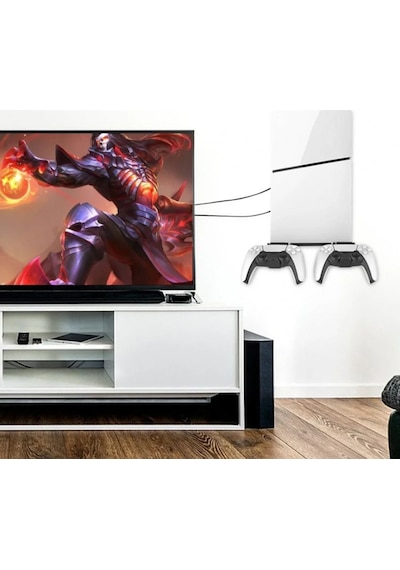 Ps5 Slim / Pro Uyumlu Duvar Askı Aparatı Pgtech Gp-539