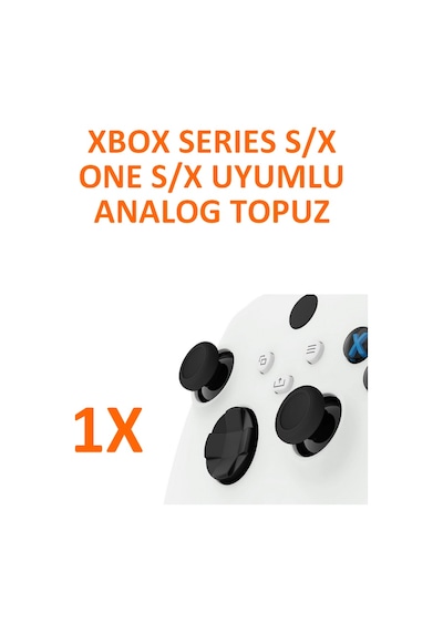Xbox Series S/x & Xbox One S/x Uyumlu Analog Joystick Başlık - Yedek Parça 1 Adet