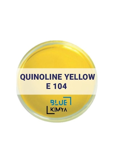 Blue Kimya Quinoline Yellow E104 Toz Civciv Sarısı Gıda Boyası 250 G