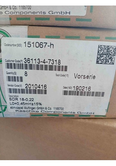 151067-h Kaschke Sdr 18-0,22 Lo 0,45mh 2 Adet