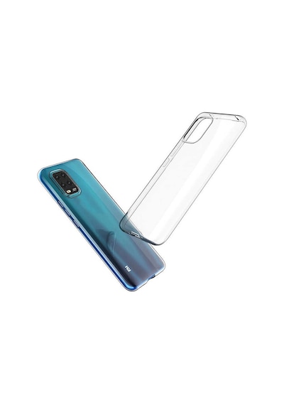 Rba Aksesuar Mi 10 Lite Kılıf Rba Süper Silikon Kapak - Renksiz Çok Renkli