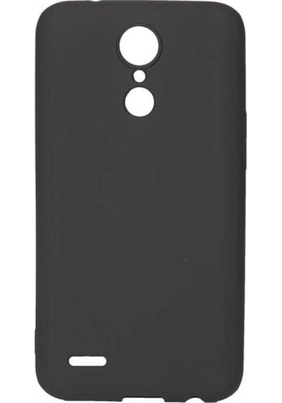 LG Uyumlu K8 2017 Kılıf Zore Premier Silikon Kapak Siyah