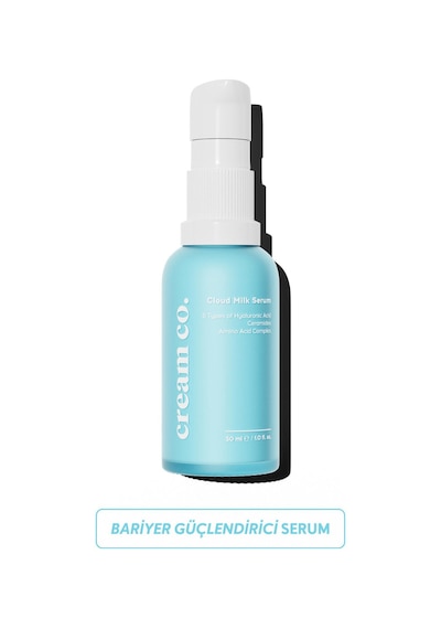 Cream Co. Hassas Ciltler İçin Yatıştırıcı Onarıcı Nemlendirici Bariyer Güçlendirici Serum Cloud Milk Serum 30 ML