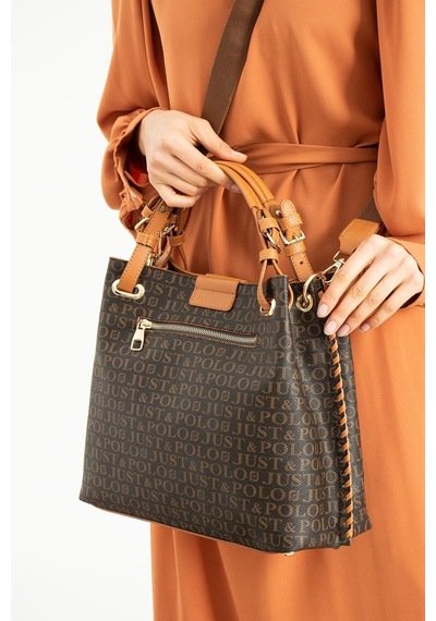 Just Polo Kadın El Ve Omuz Çantası Kahve Camel 42124466