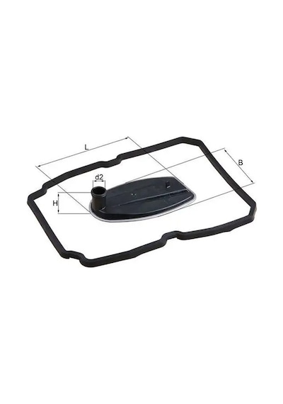 Mercedes E200 W211 Sanziman Filtresi 2003-2009 Mahle Hx81d
