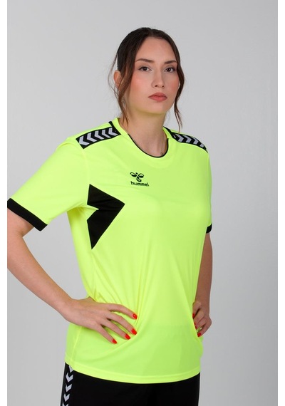 Hummel Otantik Antrenman Tişört Neon Sarı