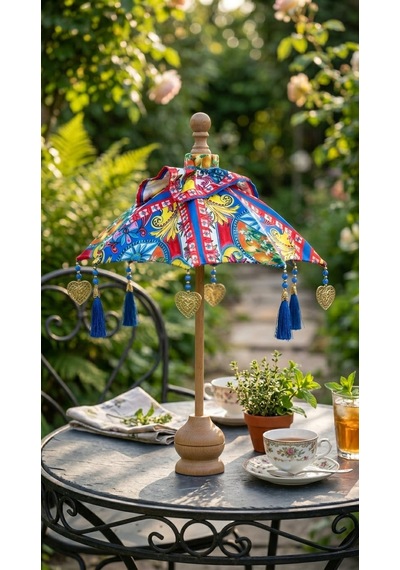Solea Limoncello Azure Bali Şemsiyesi Sarı